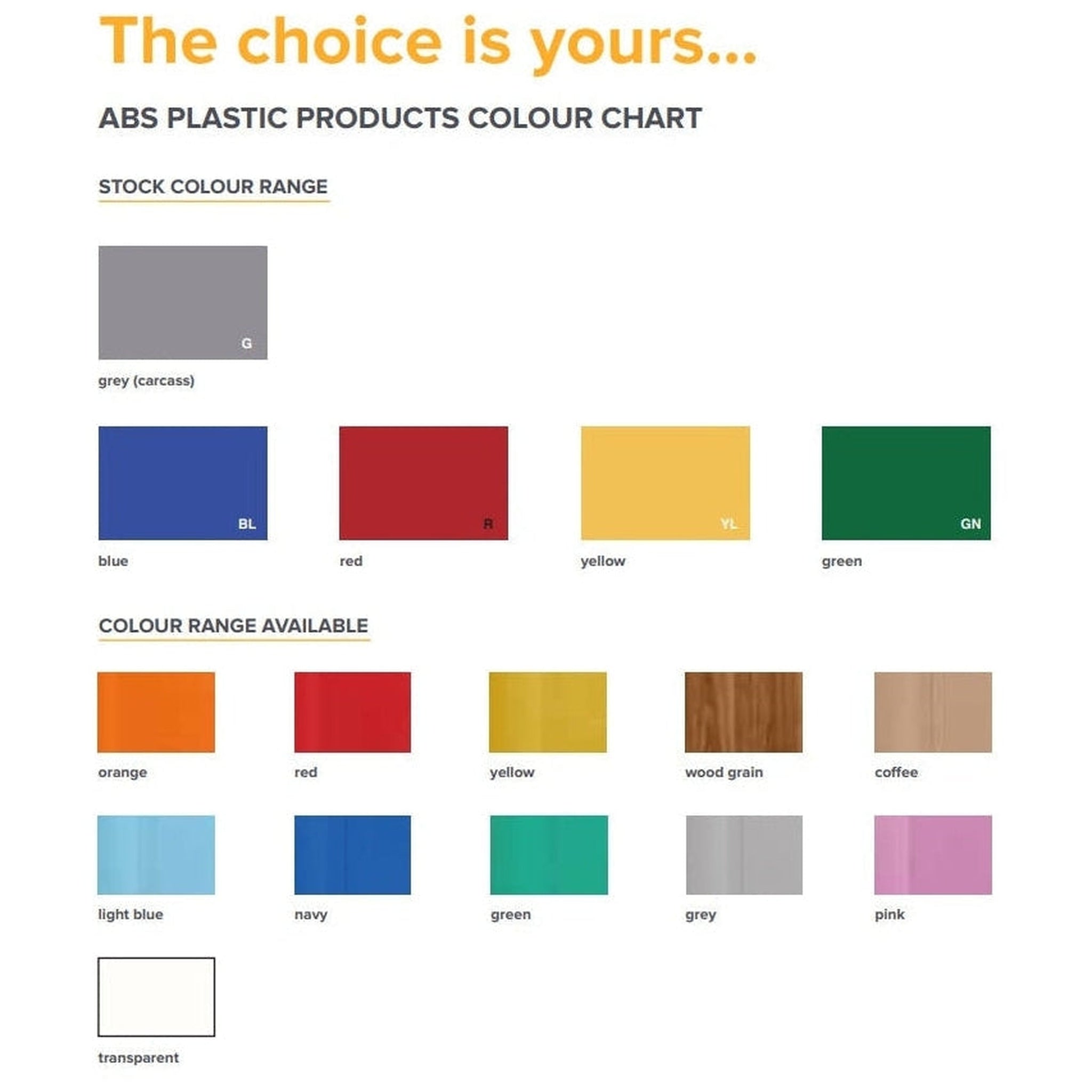 Steelco ABS Plastic Lockers 1 Door Third Height