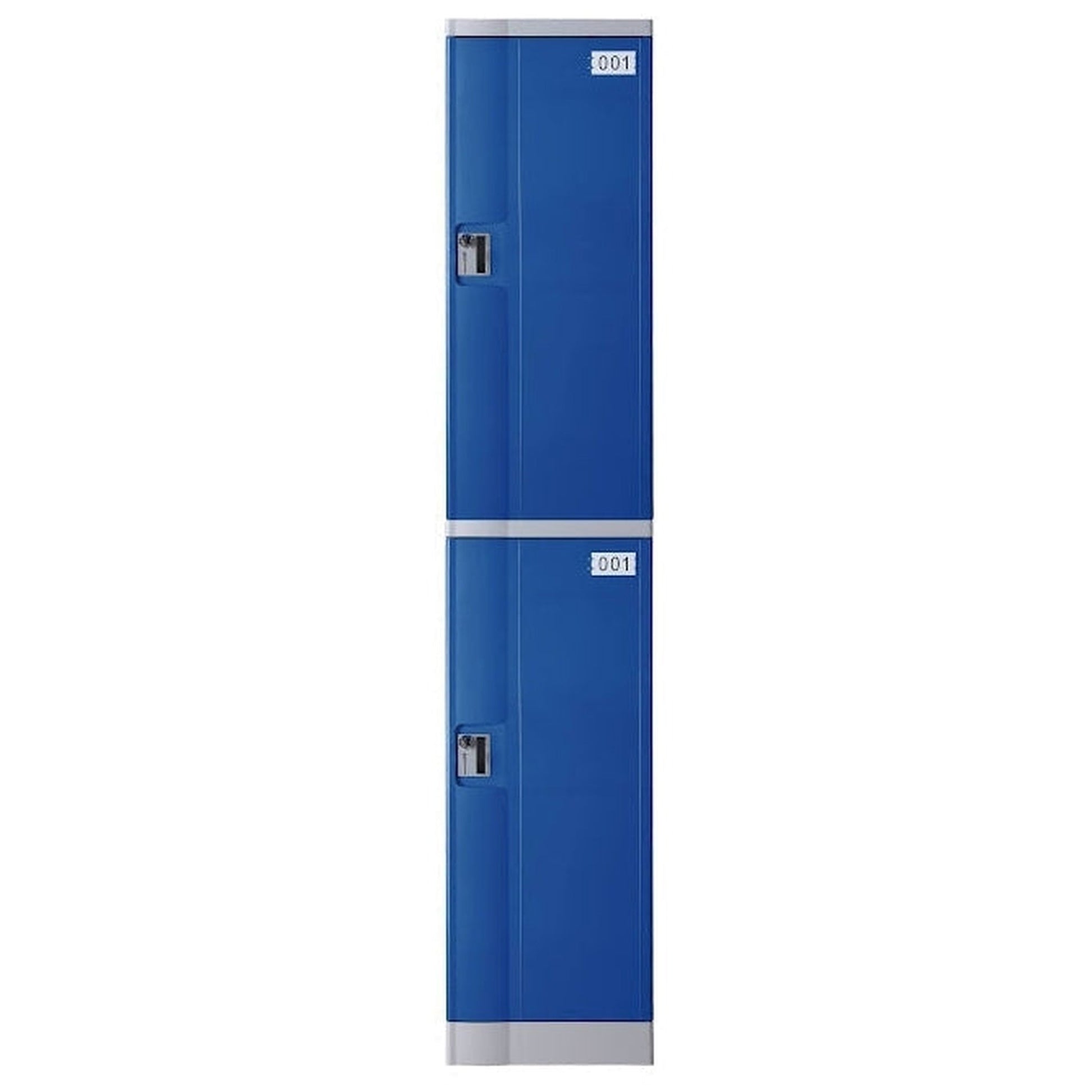 Steelco ABS Plastic Lockers 2 Door Single Bank