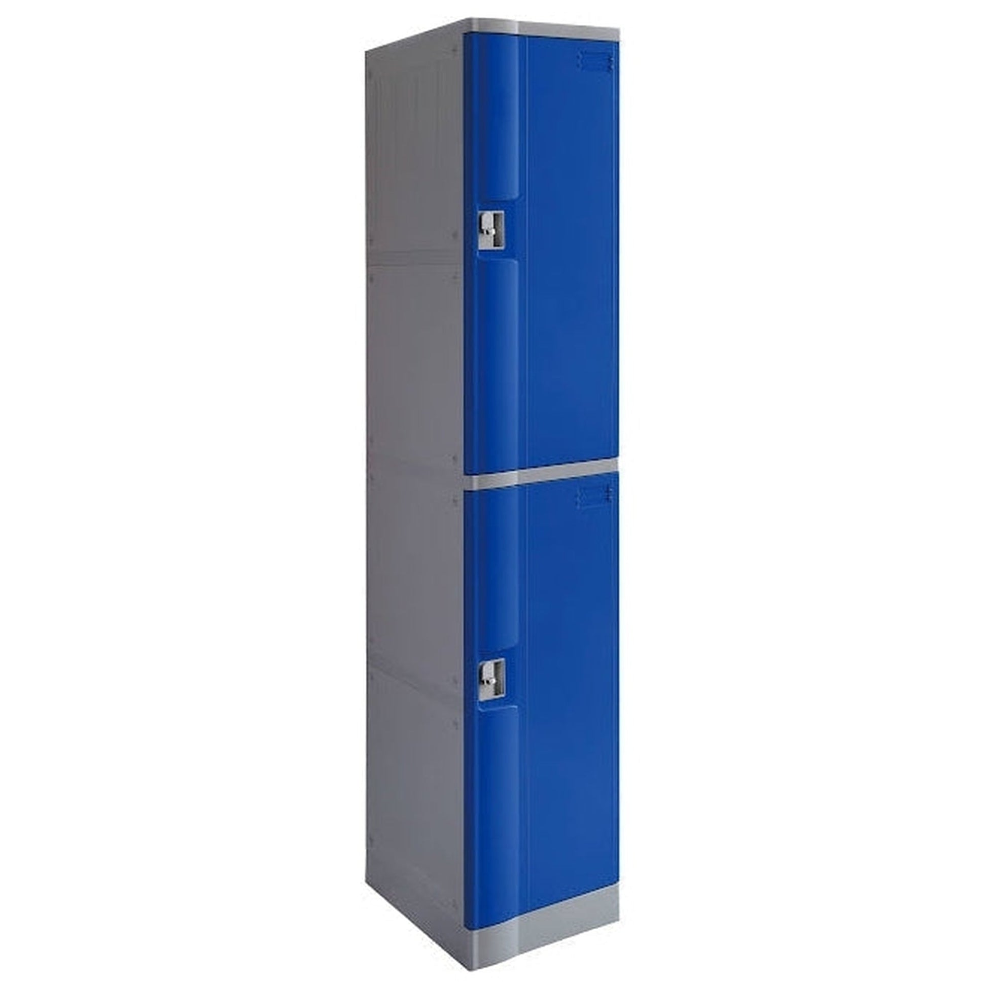 Steelco ABS Plastic Lockers 2 Door Single Bank