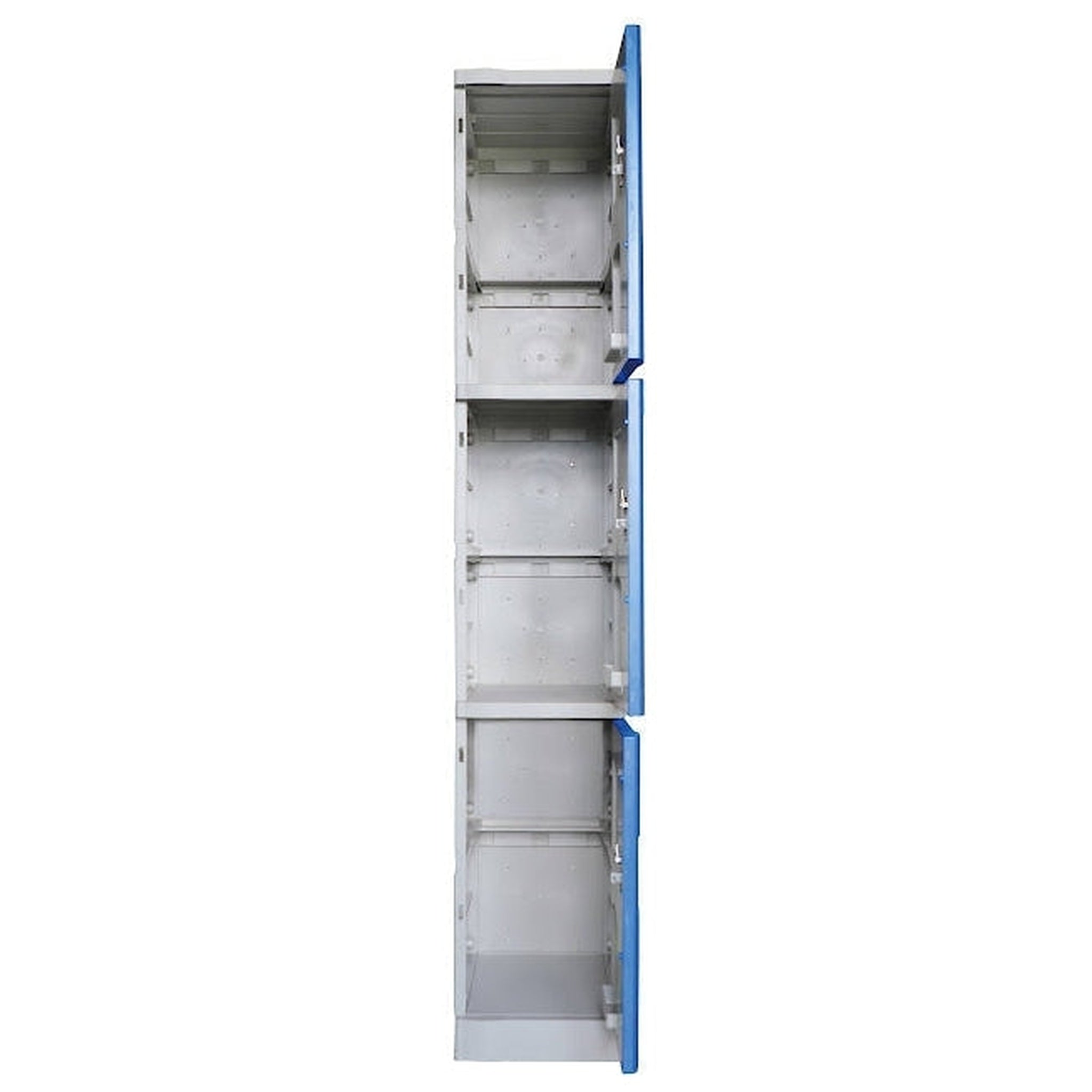 Steelco ABS Plastic Lockers 3 Door Single Bank