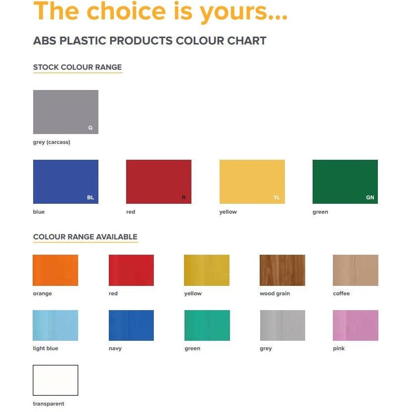 Steelco ABS Plastic Lockers 2 Door Double Bank