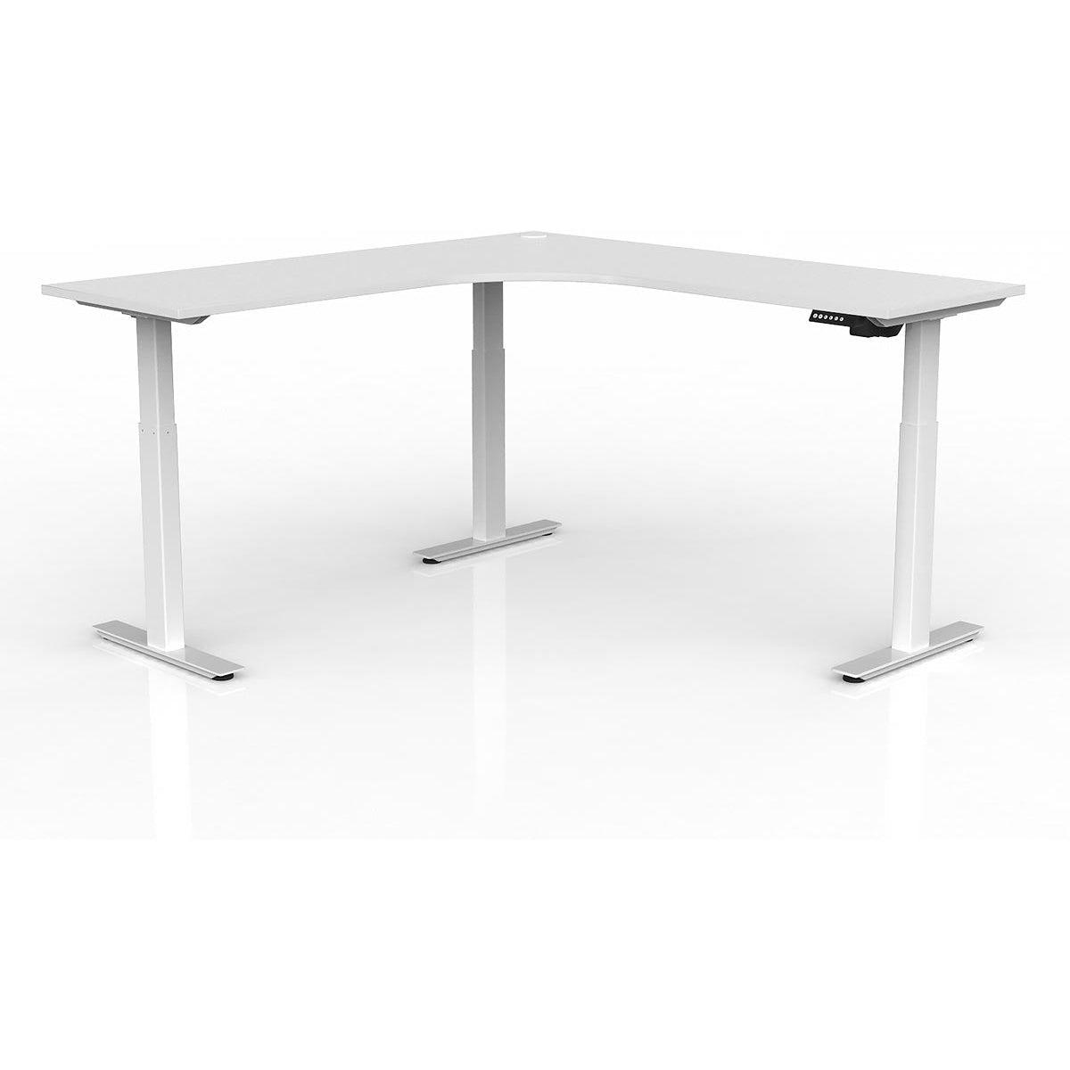 Agile Electric 2-Column 90° Workstation - Left Hand Workstation Return