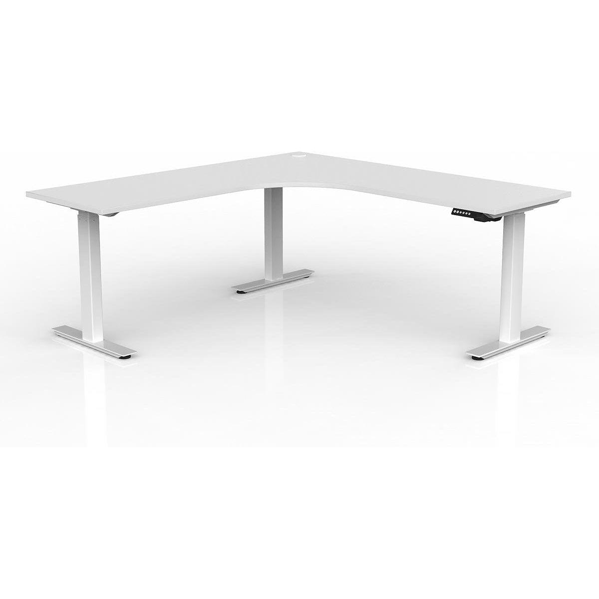 Agile Electric 2-Column 90° Workstation - Left Hand Workstation Return