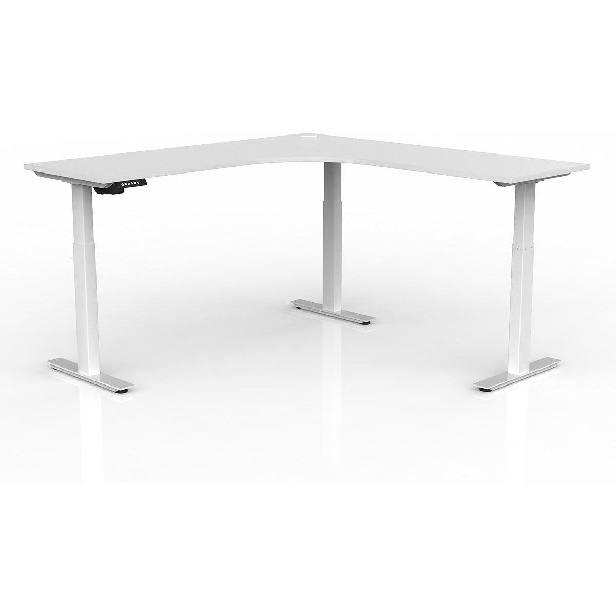 Agile Electric 2-Column 90° Workstation - Right Hand Workstation Return