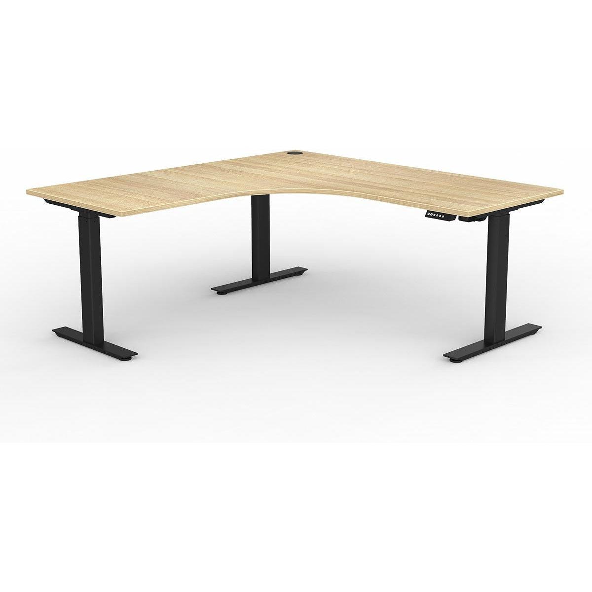 Agile Electric 2-Column 90° Workstation - Left Hand Workstation Return