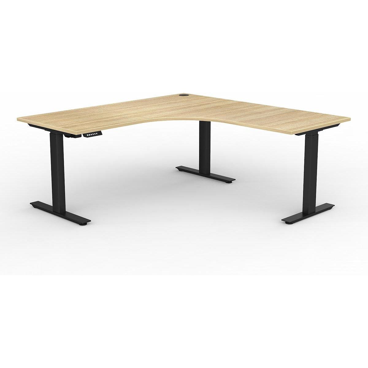Agile Electric 2-Column 90° Workstation - Right Hand Workstation Return