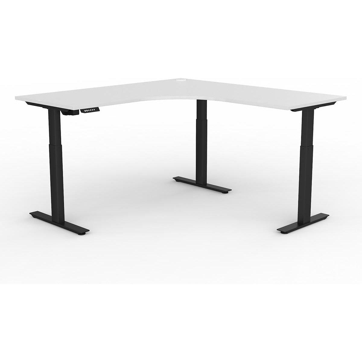 Agile Electric 2-Column 90° Workstation - Right Hand Workstation Return