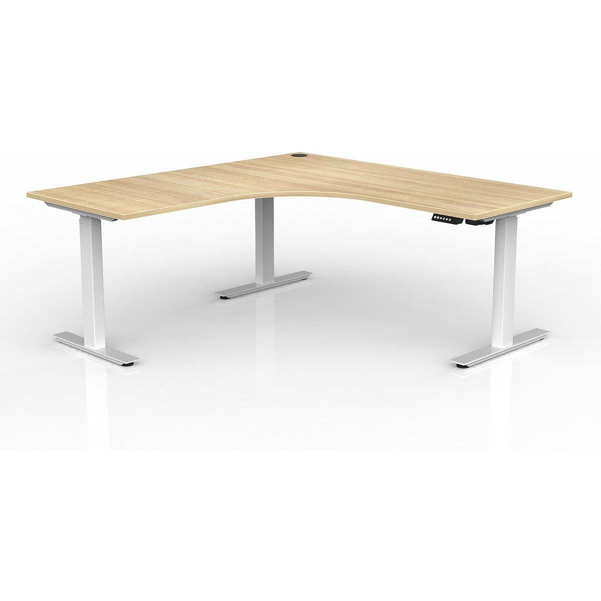 Agile Electric 2-Column 90° Workstation - Left Hand Workstation Return