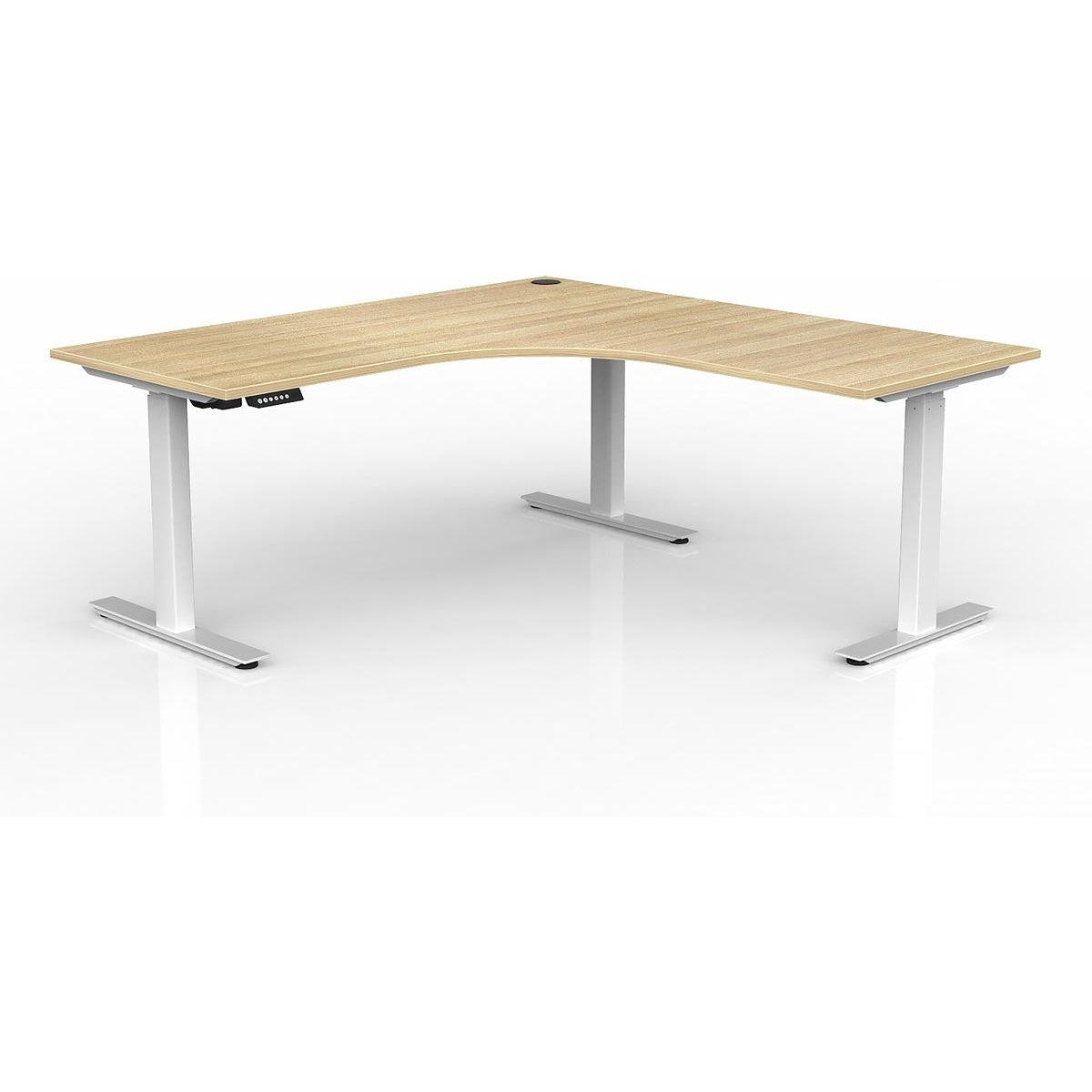 Agile Electric 2-Column 90° Workstation - Right Hand Workstation Return