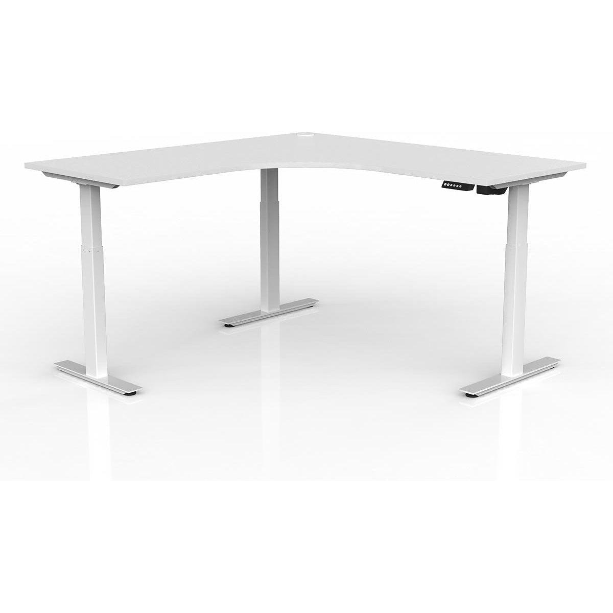 Agile Electric 2-Column 90° Workstation - Left Hand Workstation Return