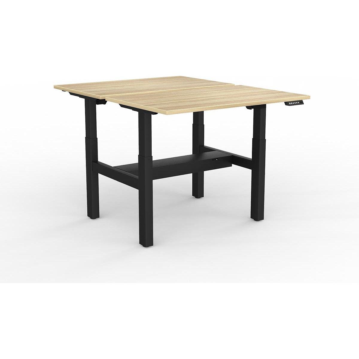 Agile 2-Column Electric Shared Desk - Cable Tray