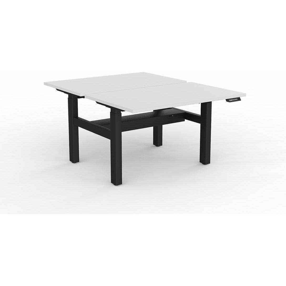Agile 2-Column Electric Shared Desk - Cable Tray