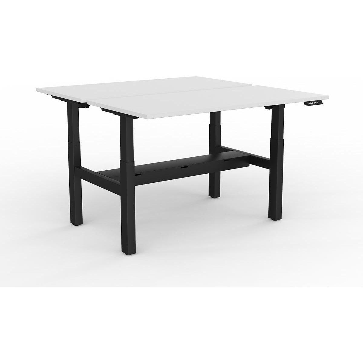 Agile 2-Column Electric Shared Desk - Cable Tray