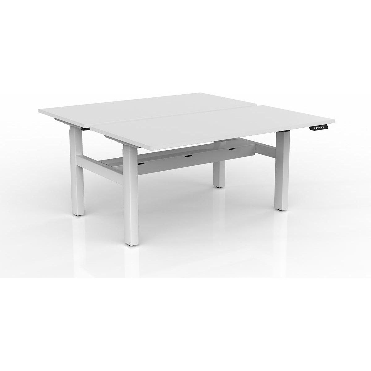 Agile 2-Column Electric Shared Desk - Cable Tray