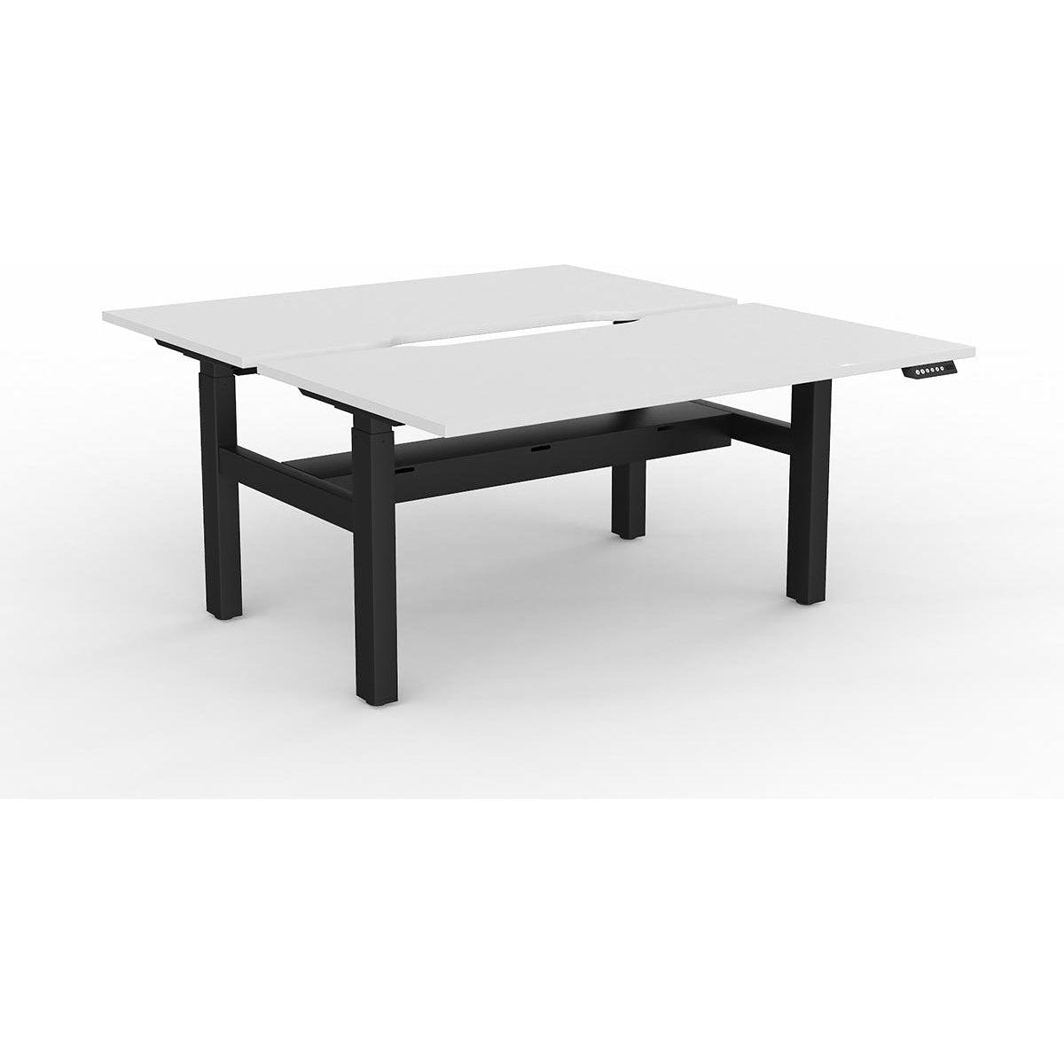 Agile 2-Column Electric Shared Desk - Cable Tray