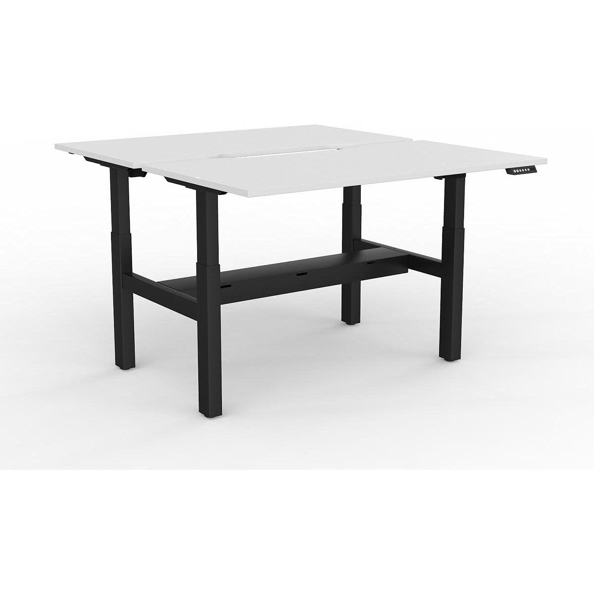 Agile 2-Column Electric Shared Desk - Cable Tray