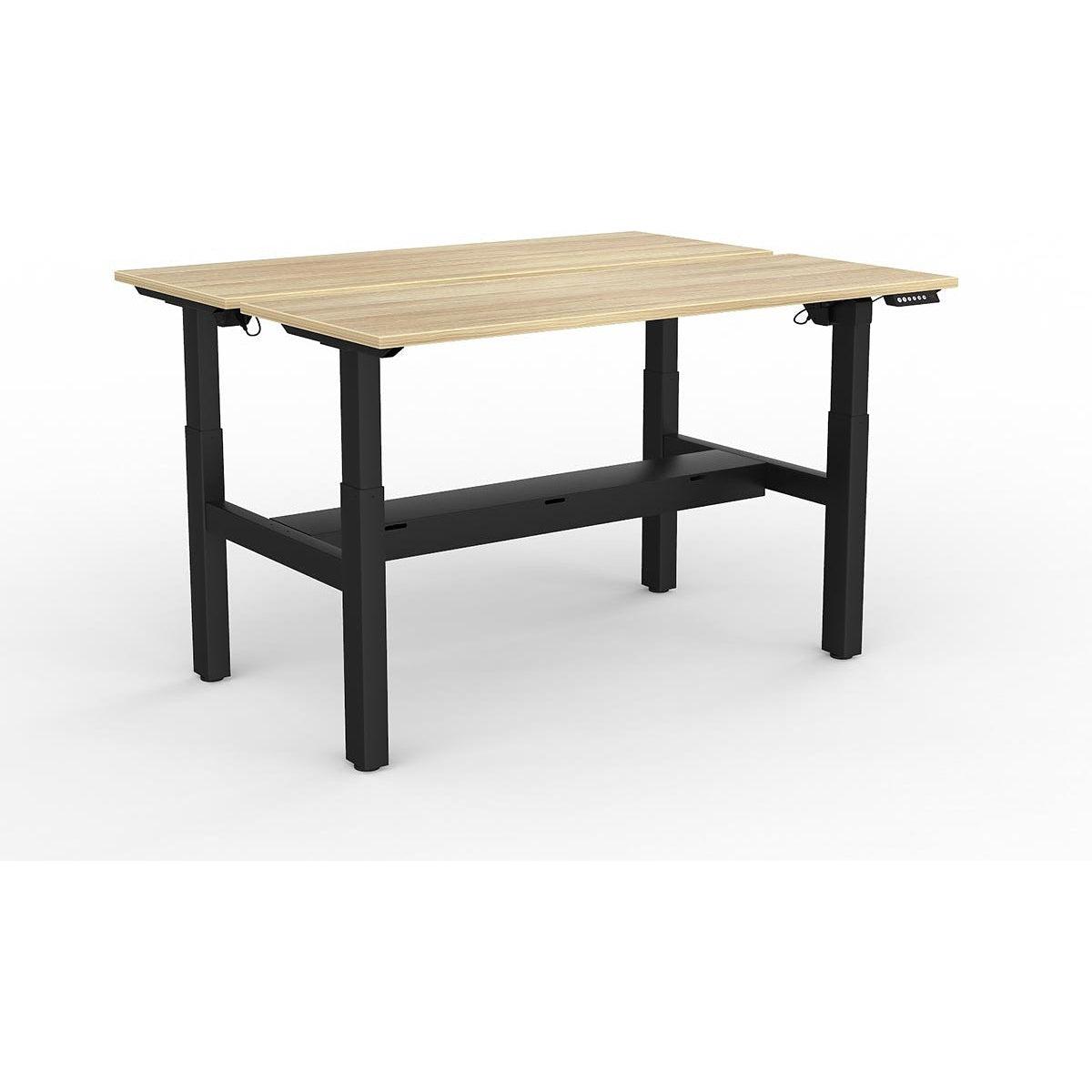 Agile 2-Column Electric Shared Desk - Cable Tray