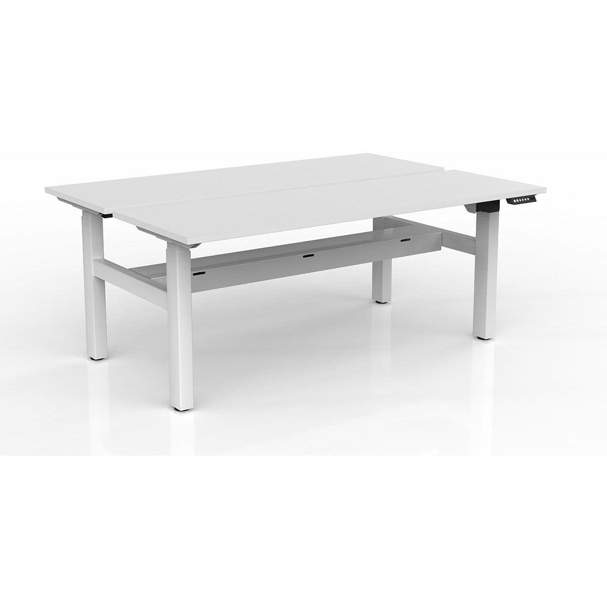 Agile 2-Column Electric Shared Desk - Cable Tray