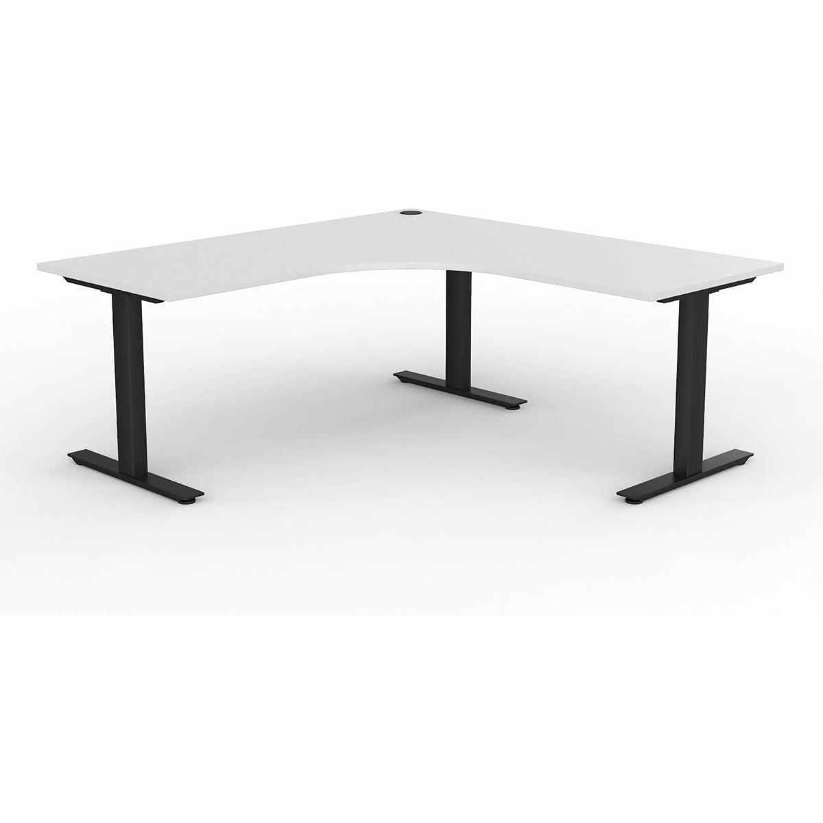 Agile Fixed Height 90° Workstation - Right Hand Workstation Return