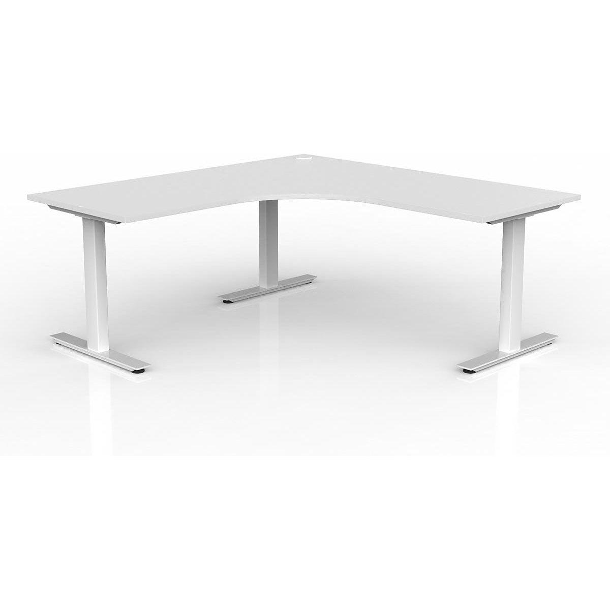 Agile Fixed Height 90° Workstation - Left Hand Workstation Return