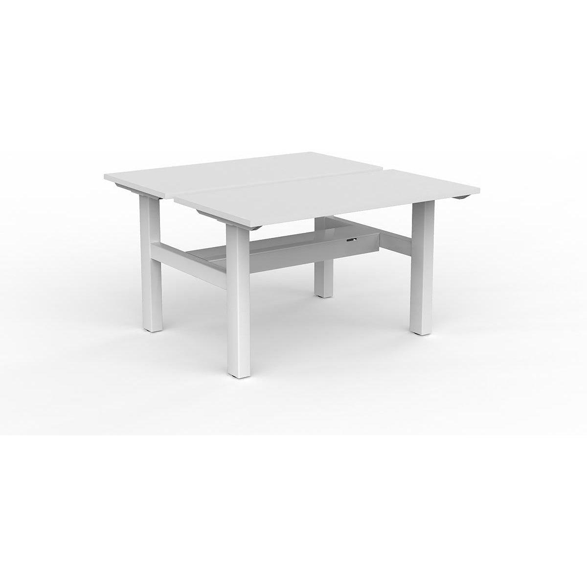 Agile Fixed Height Shared Desk - Cable Tray