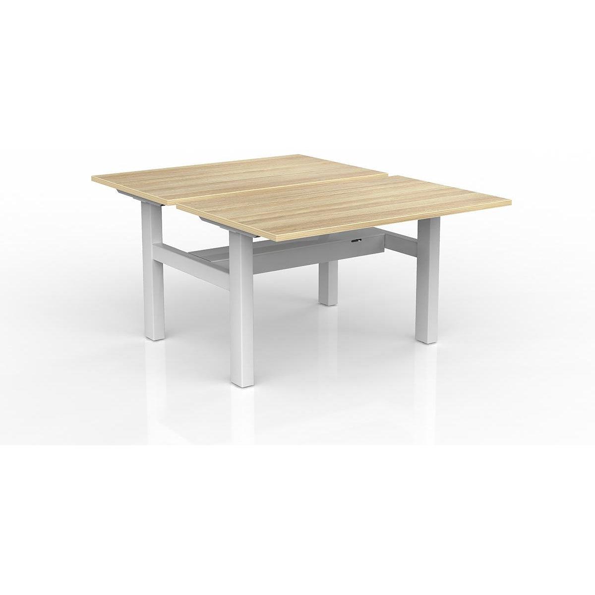 Agile Fixed Height Shared Desk - Cable Tray