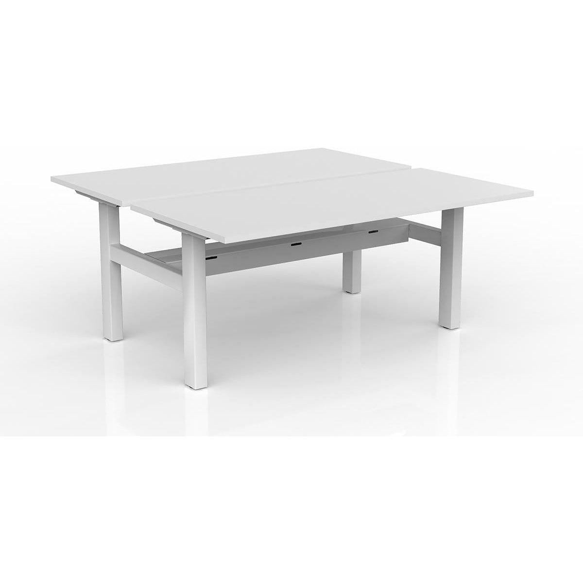 Agile Fixed Height Shared Desk - Cable Tray
