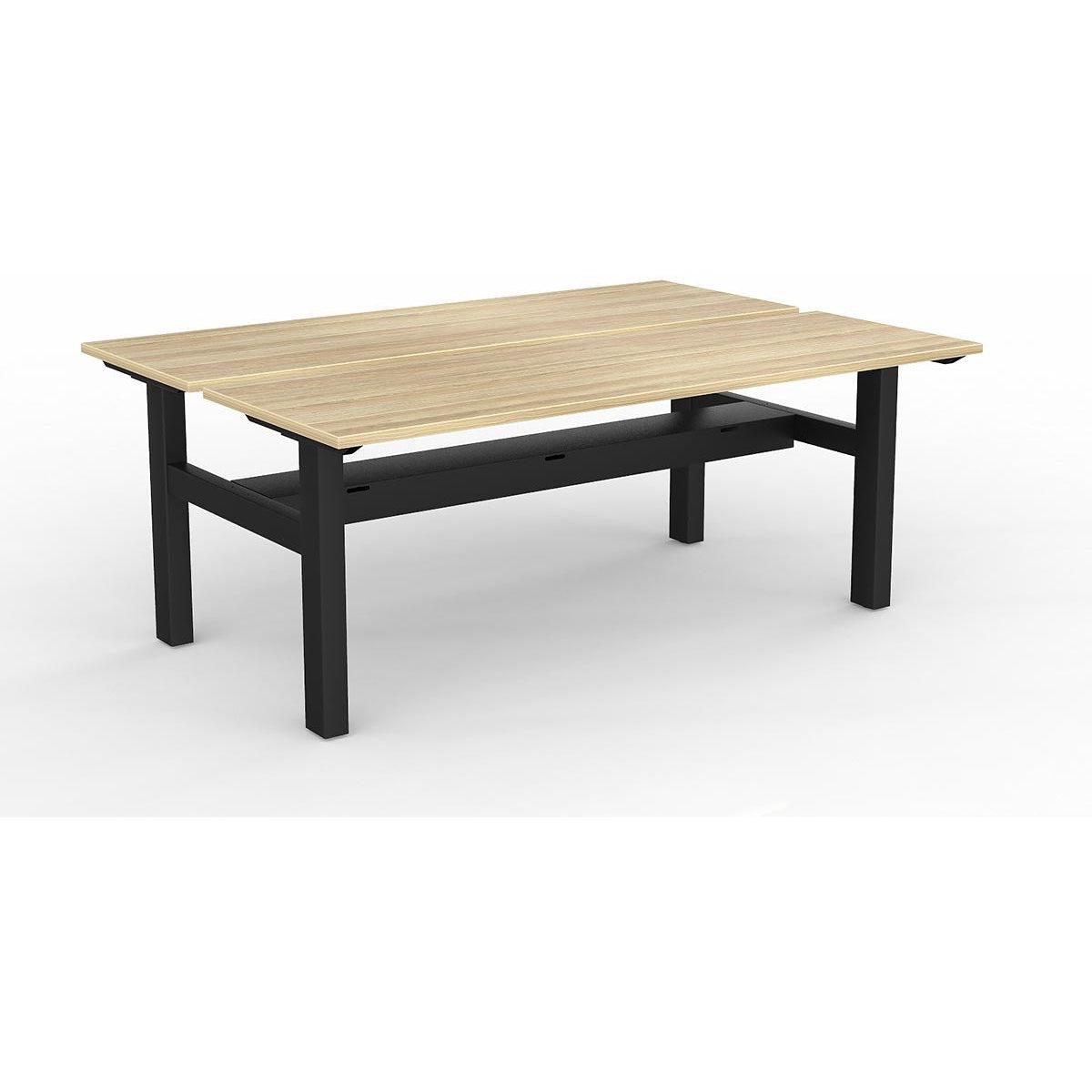 Agile Fixed Height Shared Desk - Cable Tray