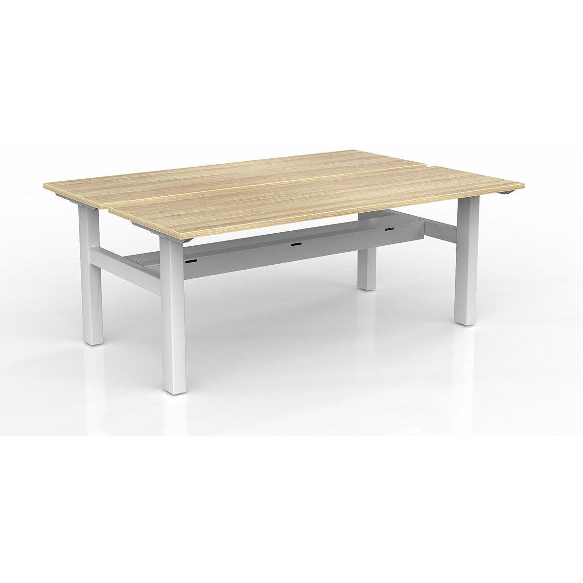 Agile Fixed Height Shared Desk - Cable Tray