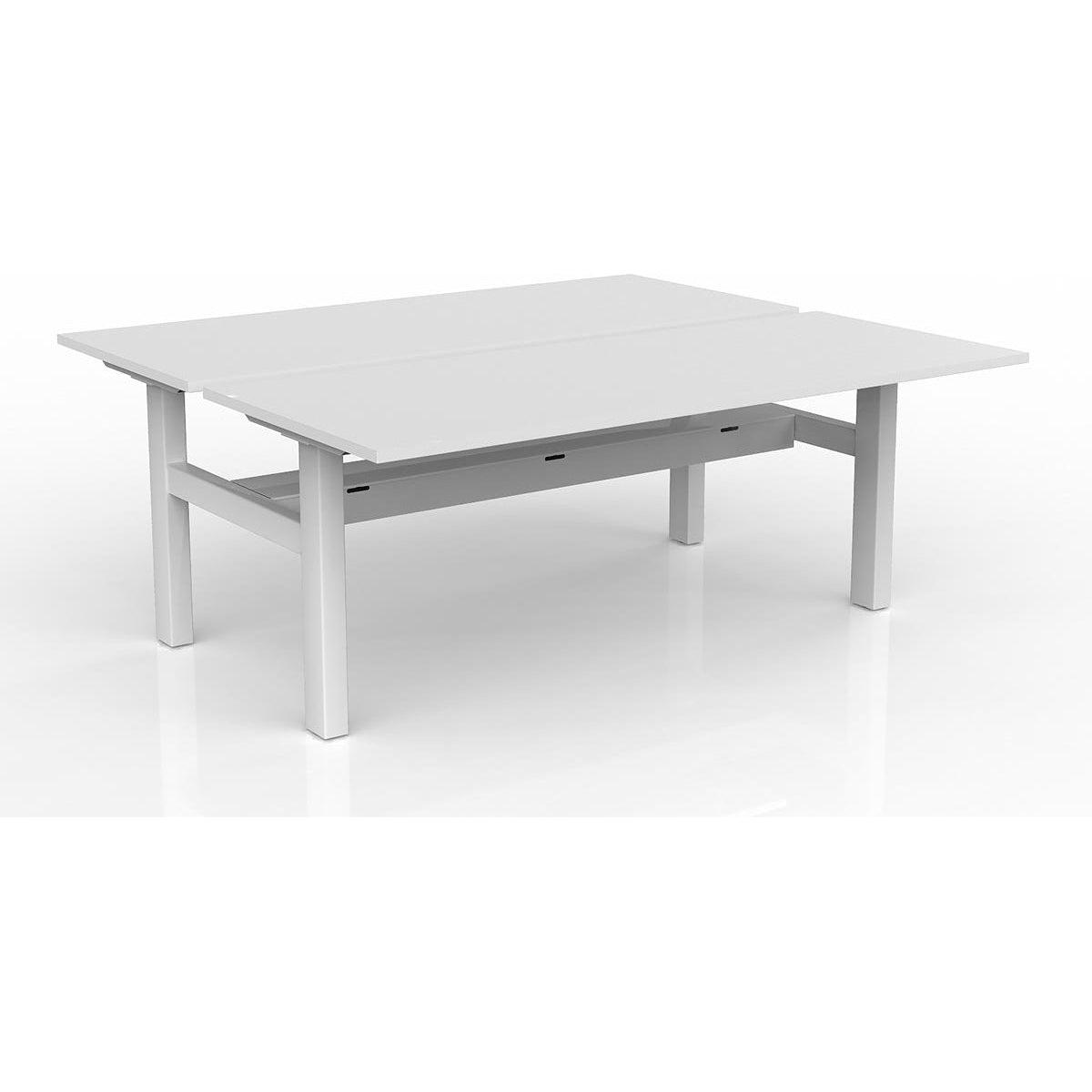Agile Fixed Height Shared Desk - Cable Tray