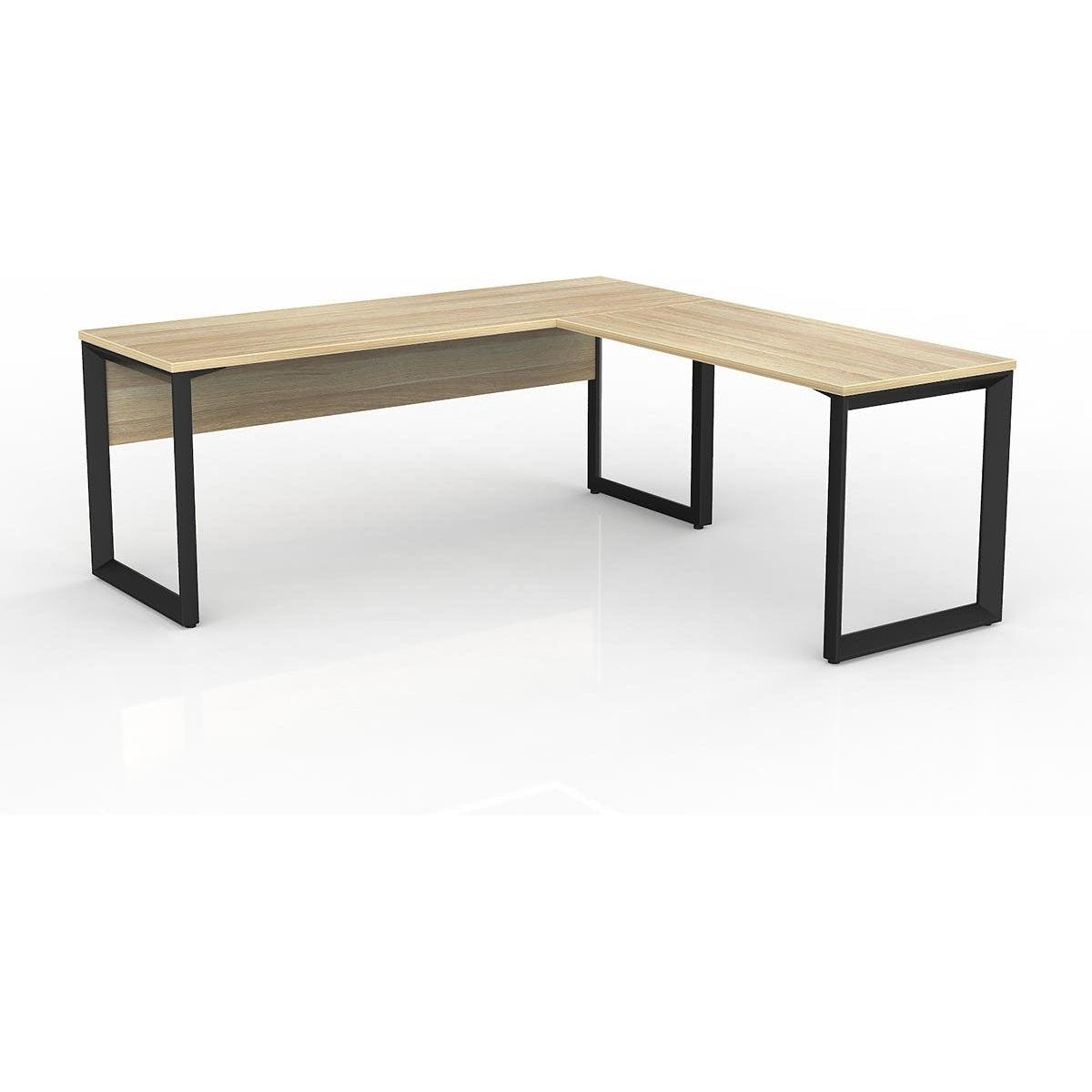 Anvil Desk with Return and Modesty - Right Hand