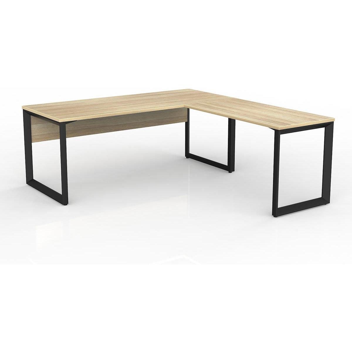 Anvil Desk with Return and Modesty - Right Hand