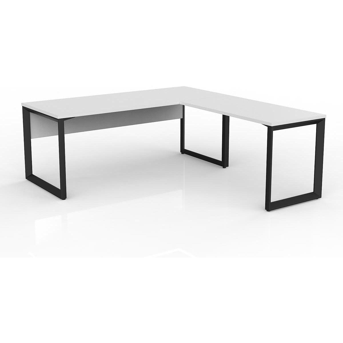 Anvil Desk with Return and Modesty - Right Hand