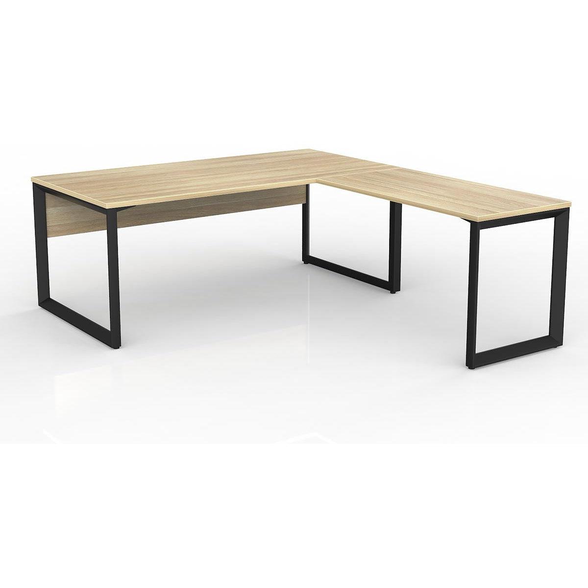 Anvil Desk with Return and Modesty - Right Hand