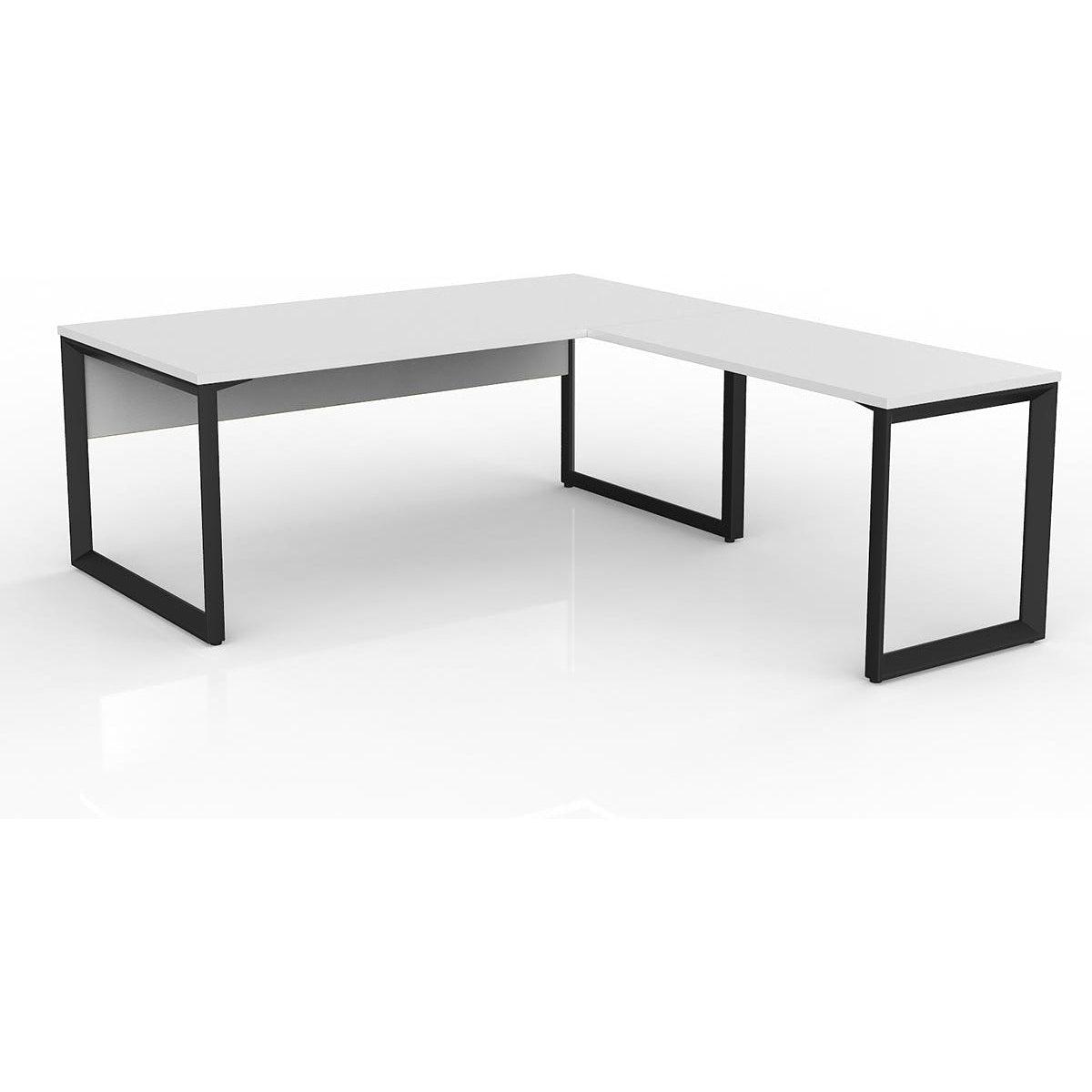 Anvil Desk with Return and Modesty - Right Hand