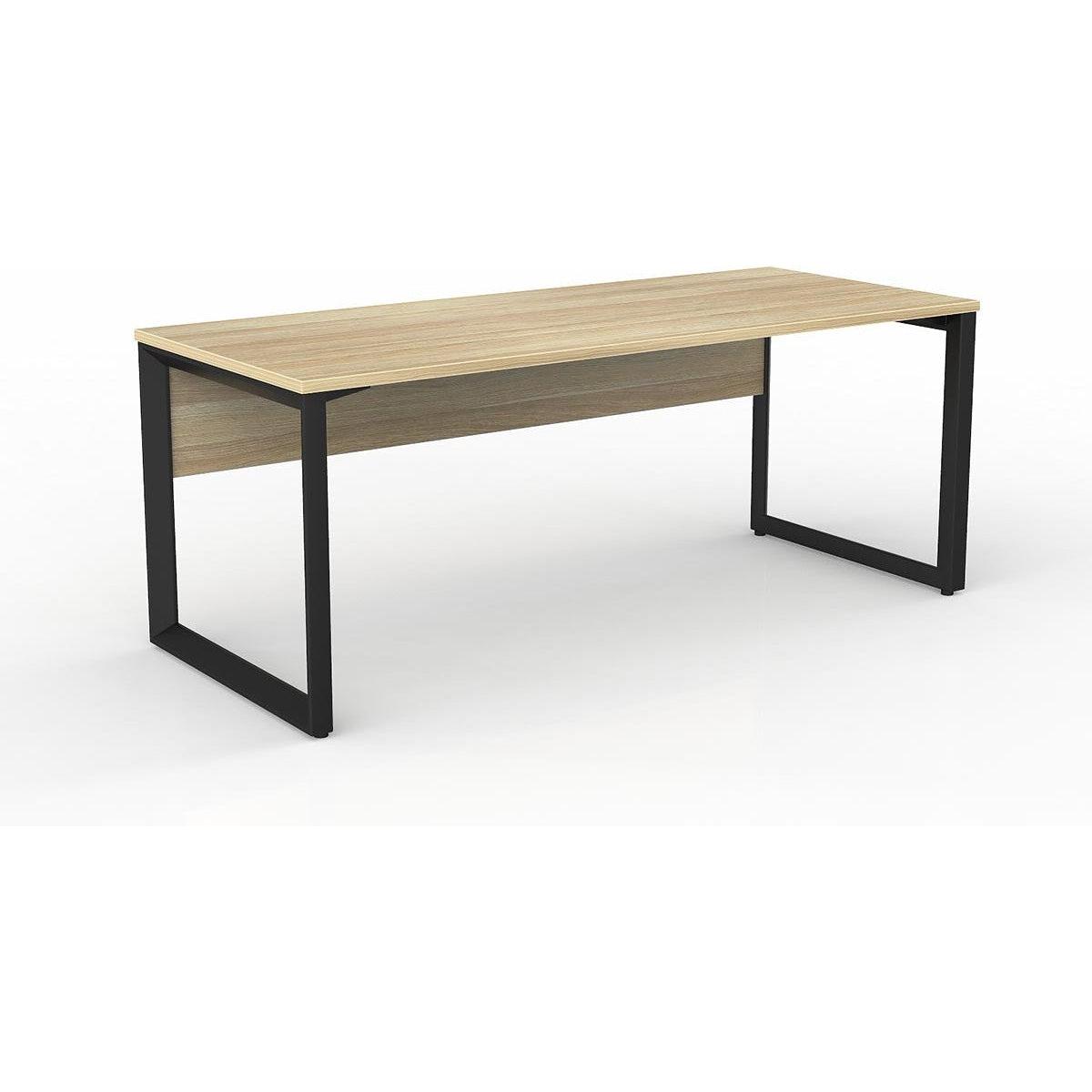 Anvil Straight Desk with Modesty
