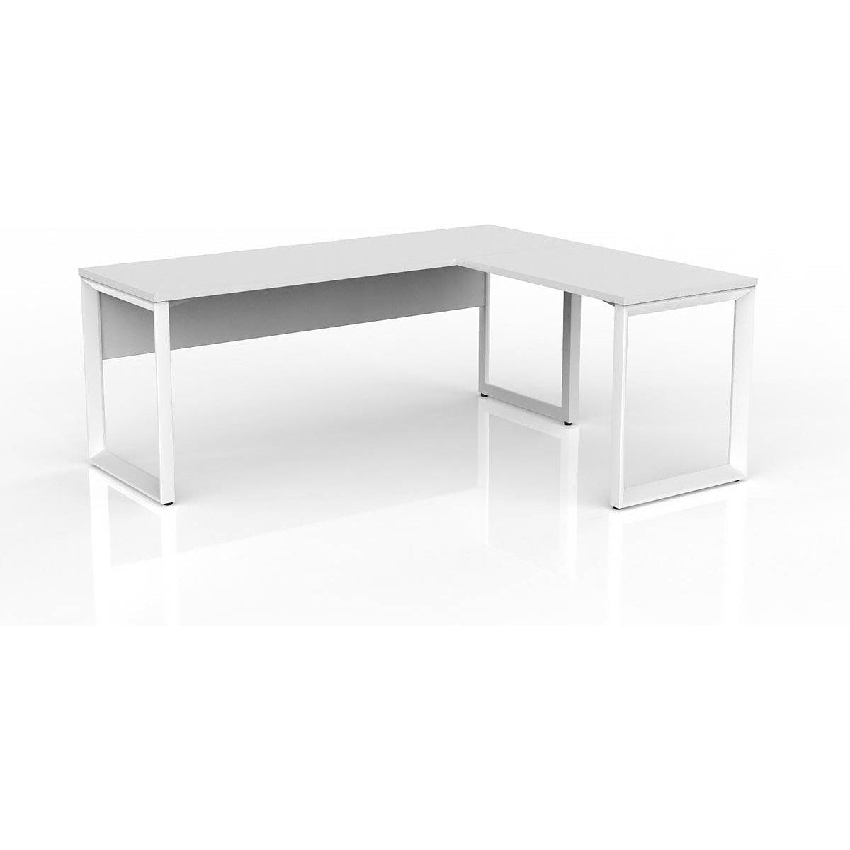 Anvil Desk with Return and Modesty - Right Hand