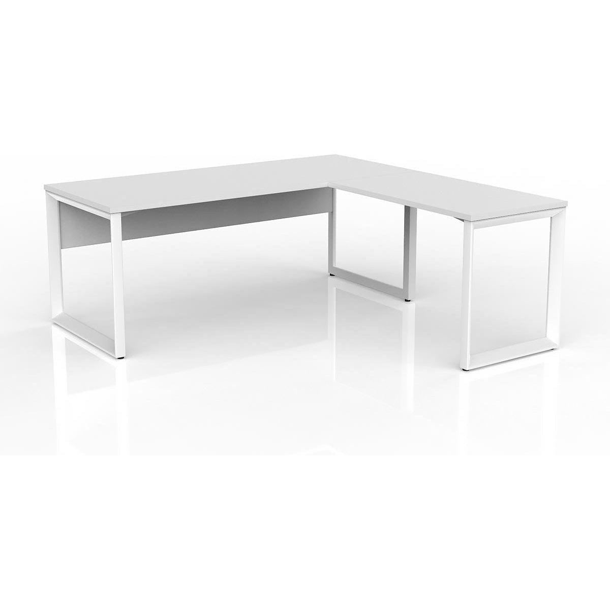 Anvil Desk with Return and Modesty - Right Hand