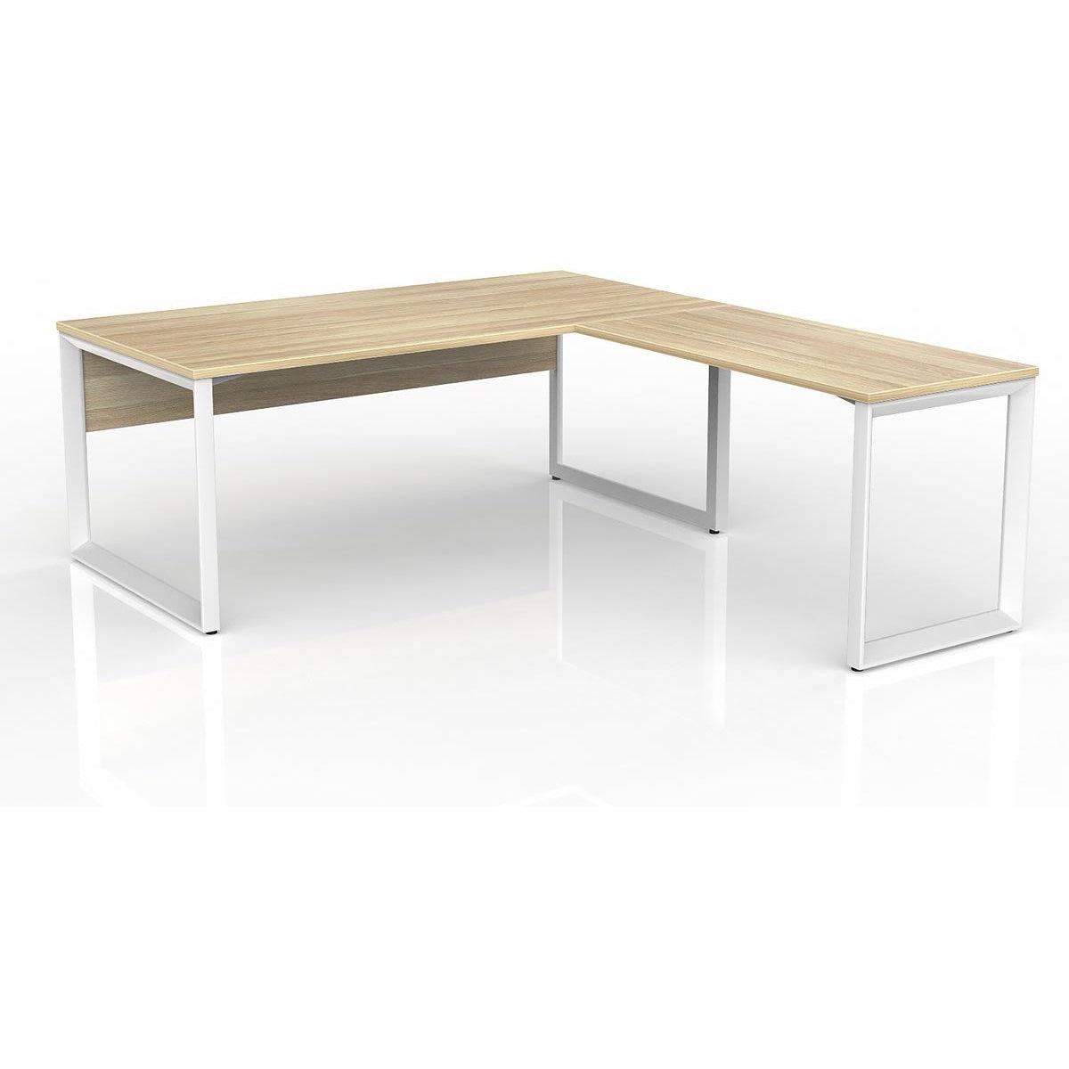 Anvil Desk with Return and Modesty - Right Hand