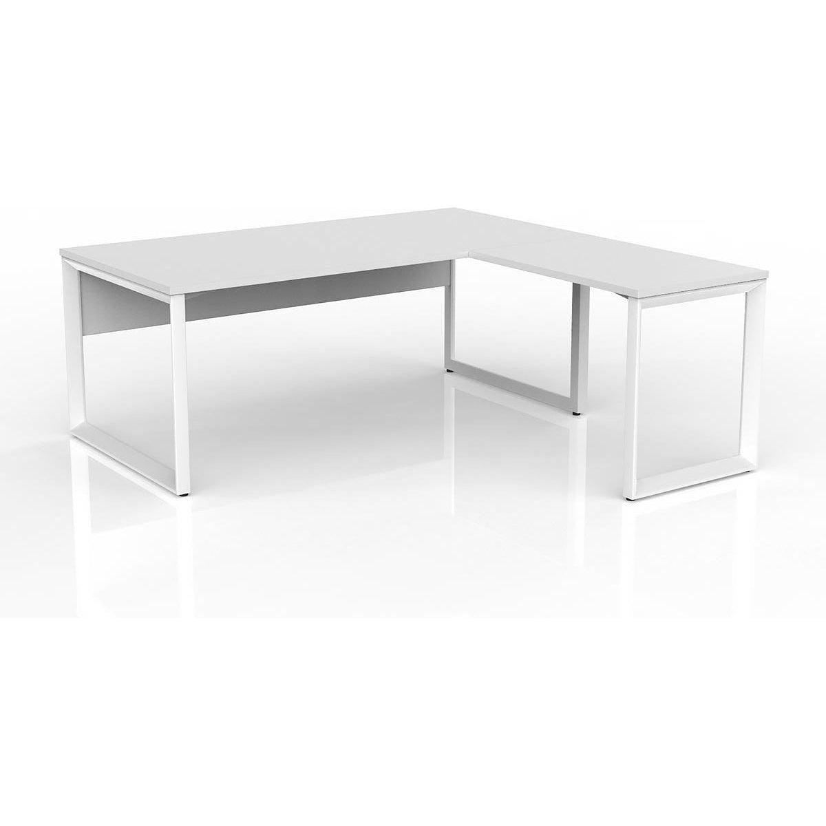 Anvil Desk with Return and Modesty - Right Hand