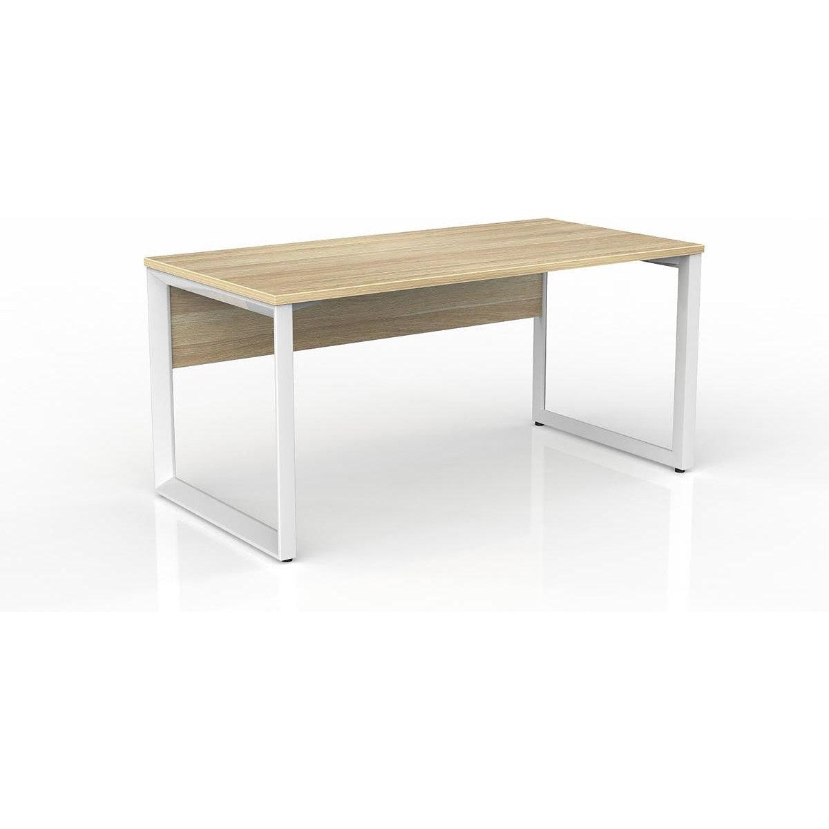 Anvil Straight Desk with Modesty