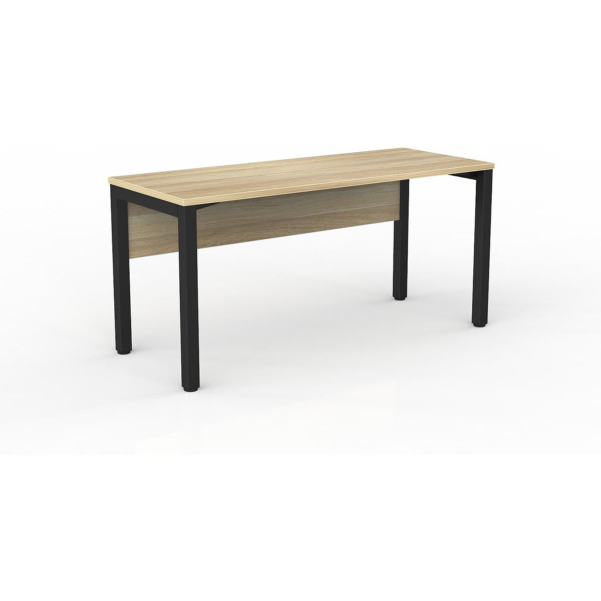 Axis Straight Desk with Melamine Modesty