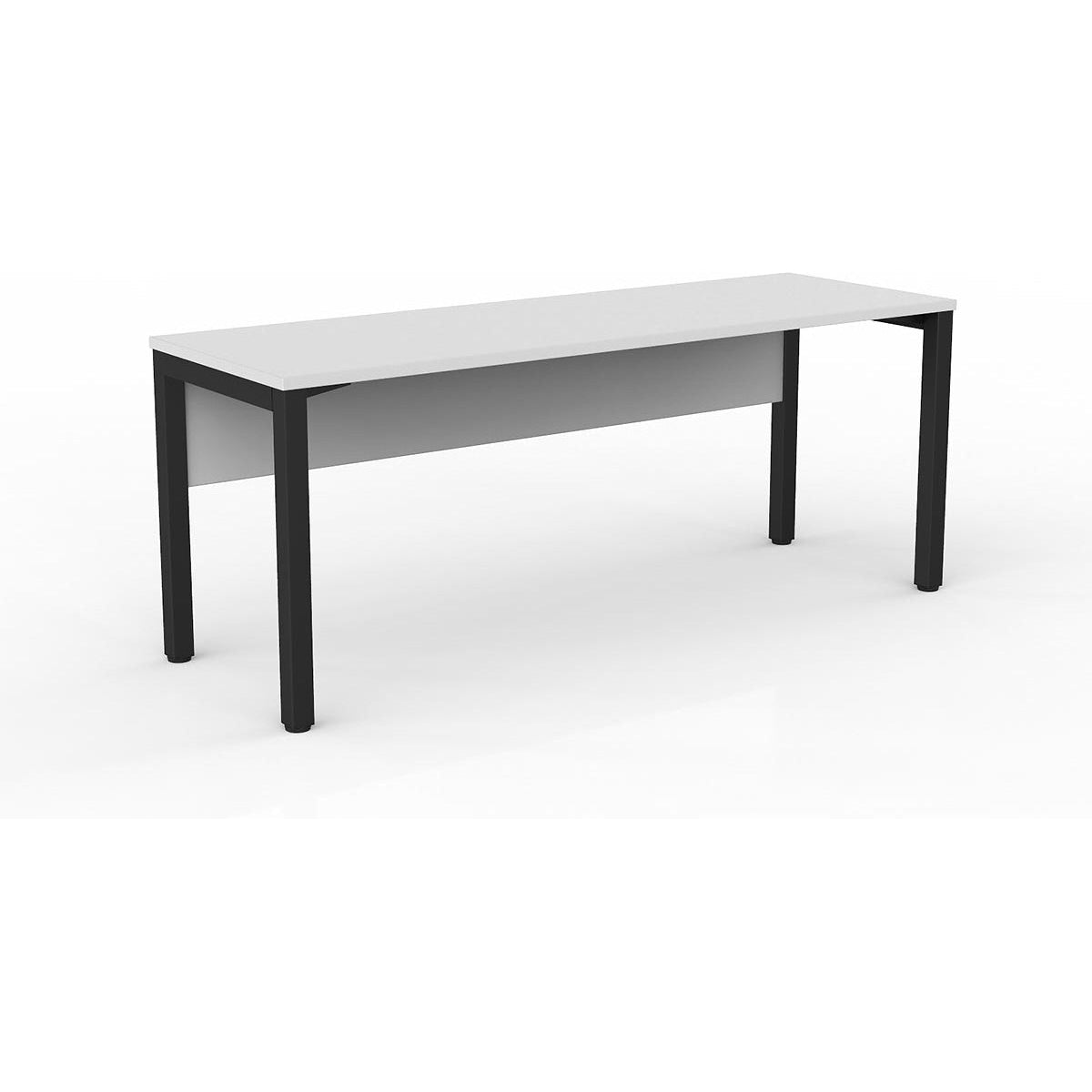 Axis Straight Desk with Melamine Modesty