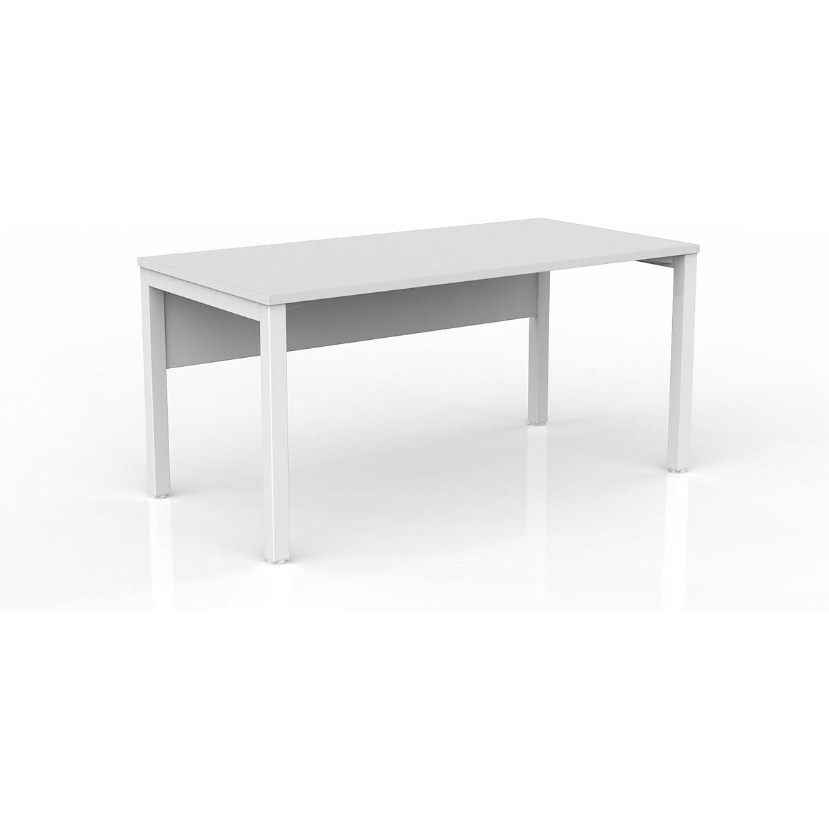 Axis Straight Desk with Melamine Modesty