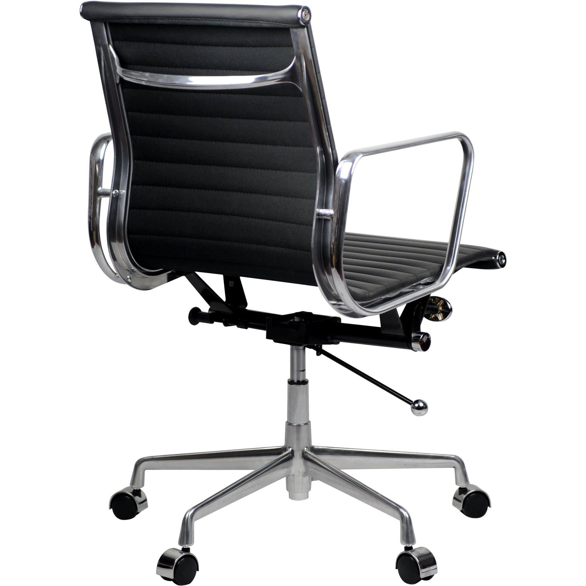 Aero Leather Mid Back Chair