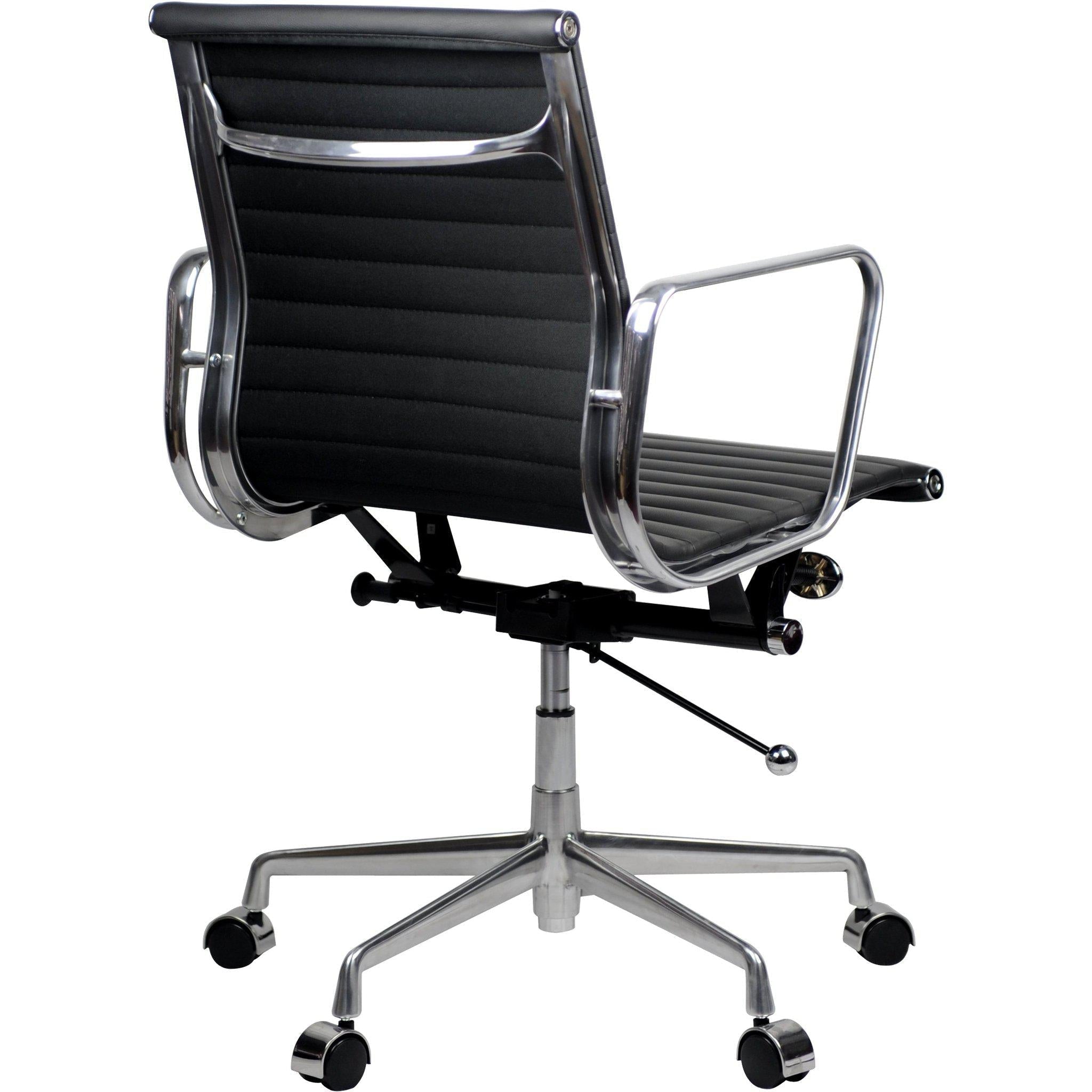 Aero Leather Mid Back Chair