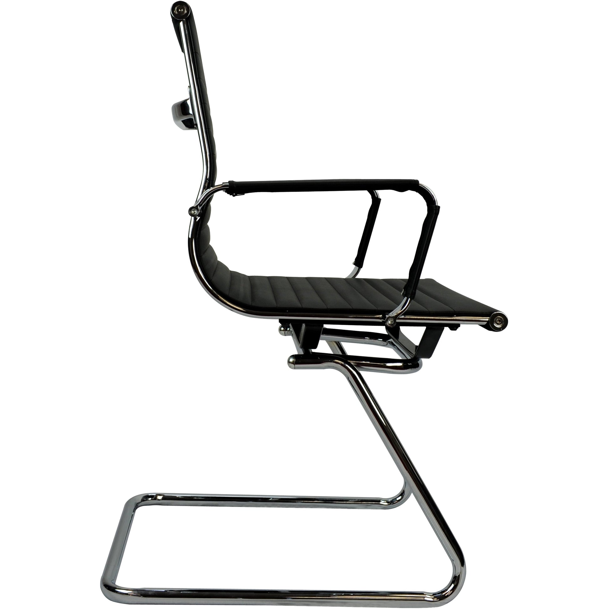 Aero Vegan Leather Cantilever Visitor Chair