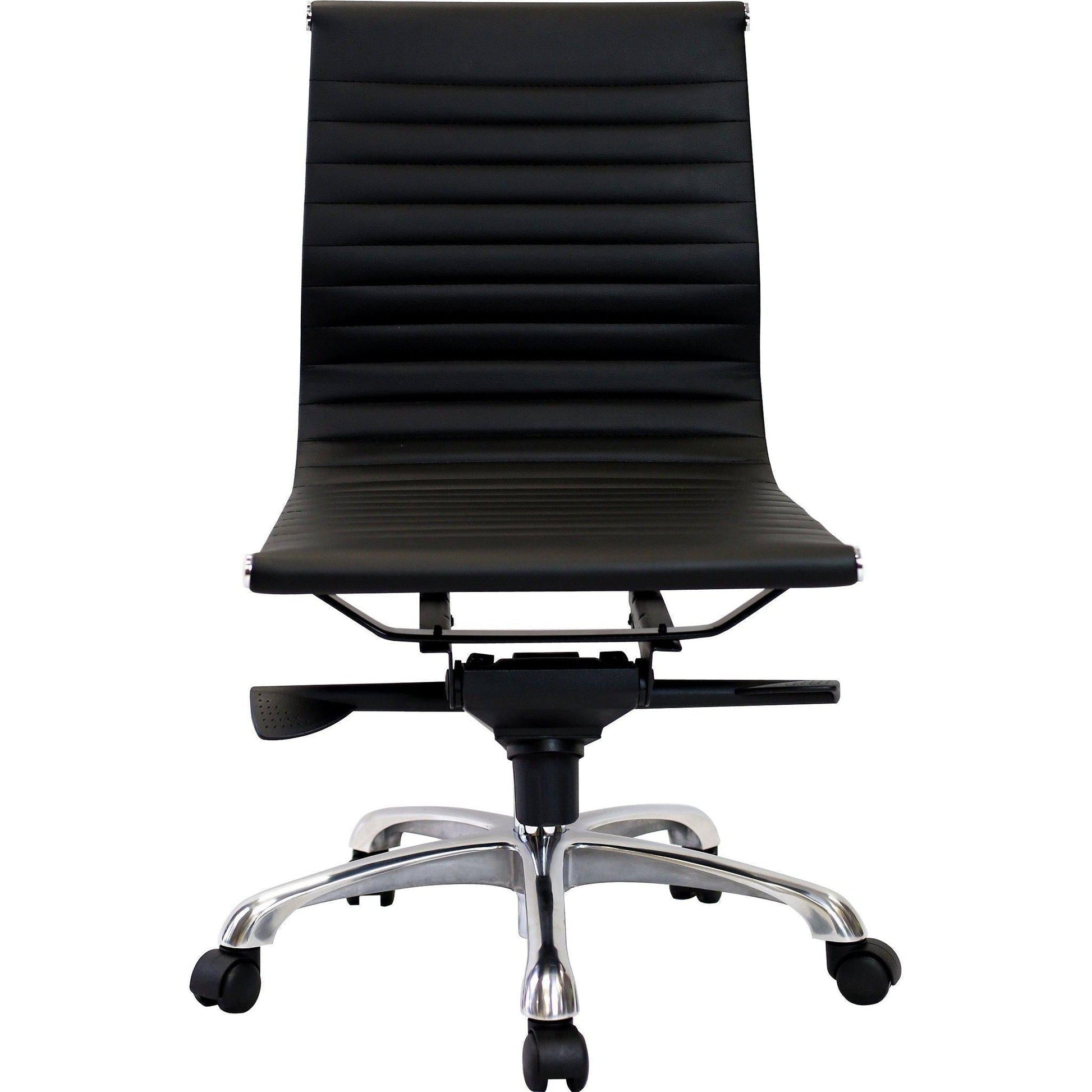 Aero Vegan Leather Chair (No Arms)