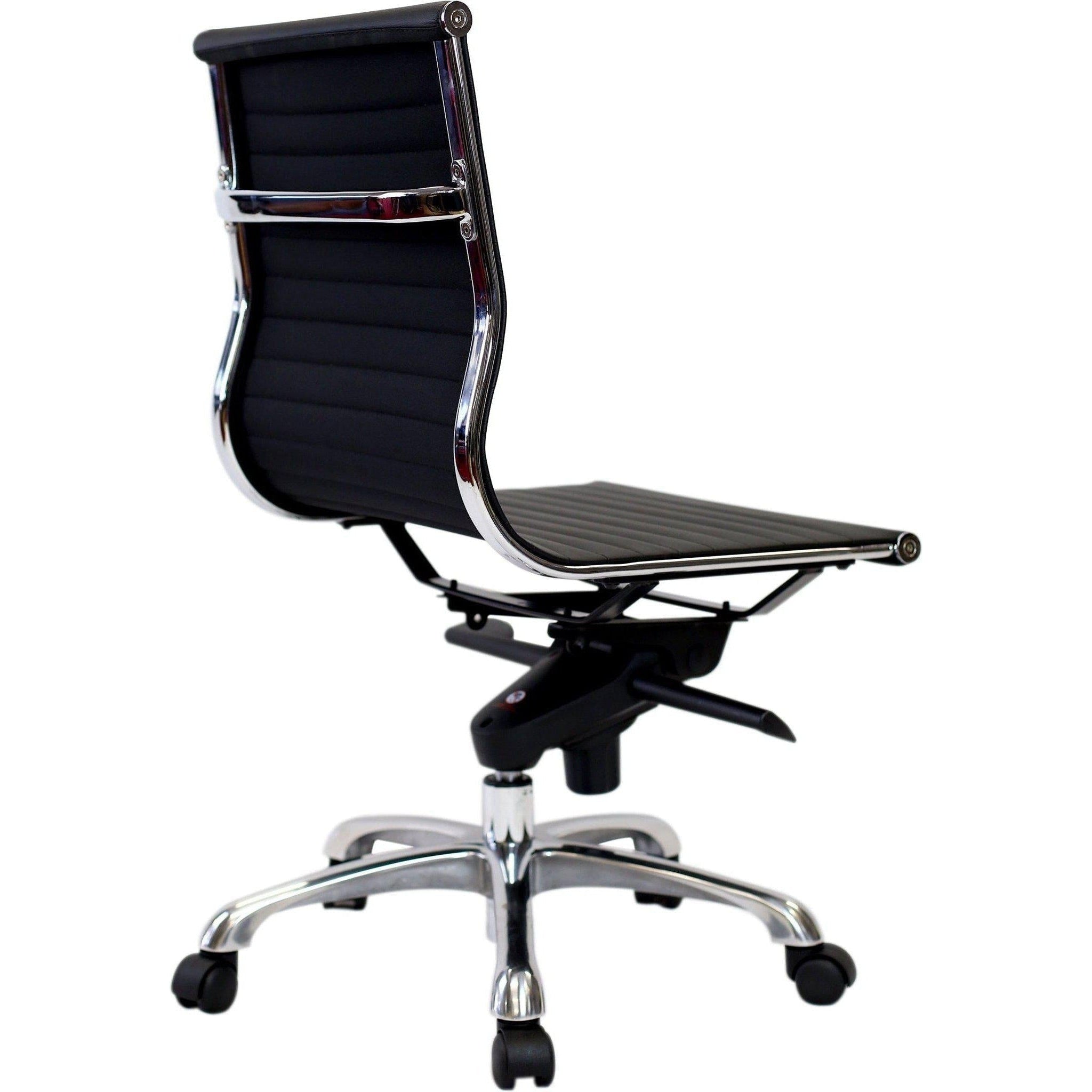 Aero Vegan Leather Chair (No Arms)