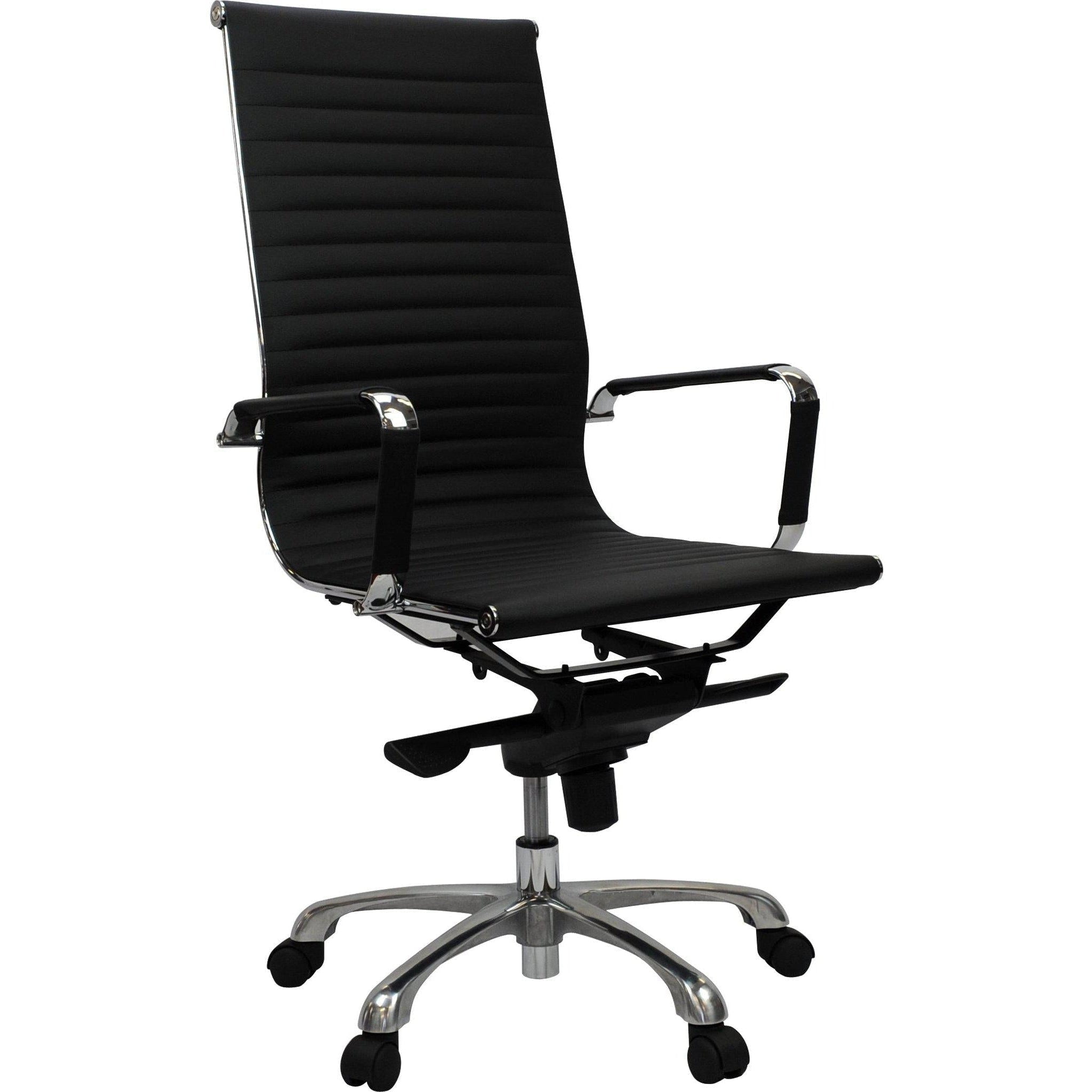 Aero Vegan Leather High Back Chair